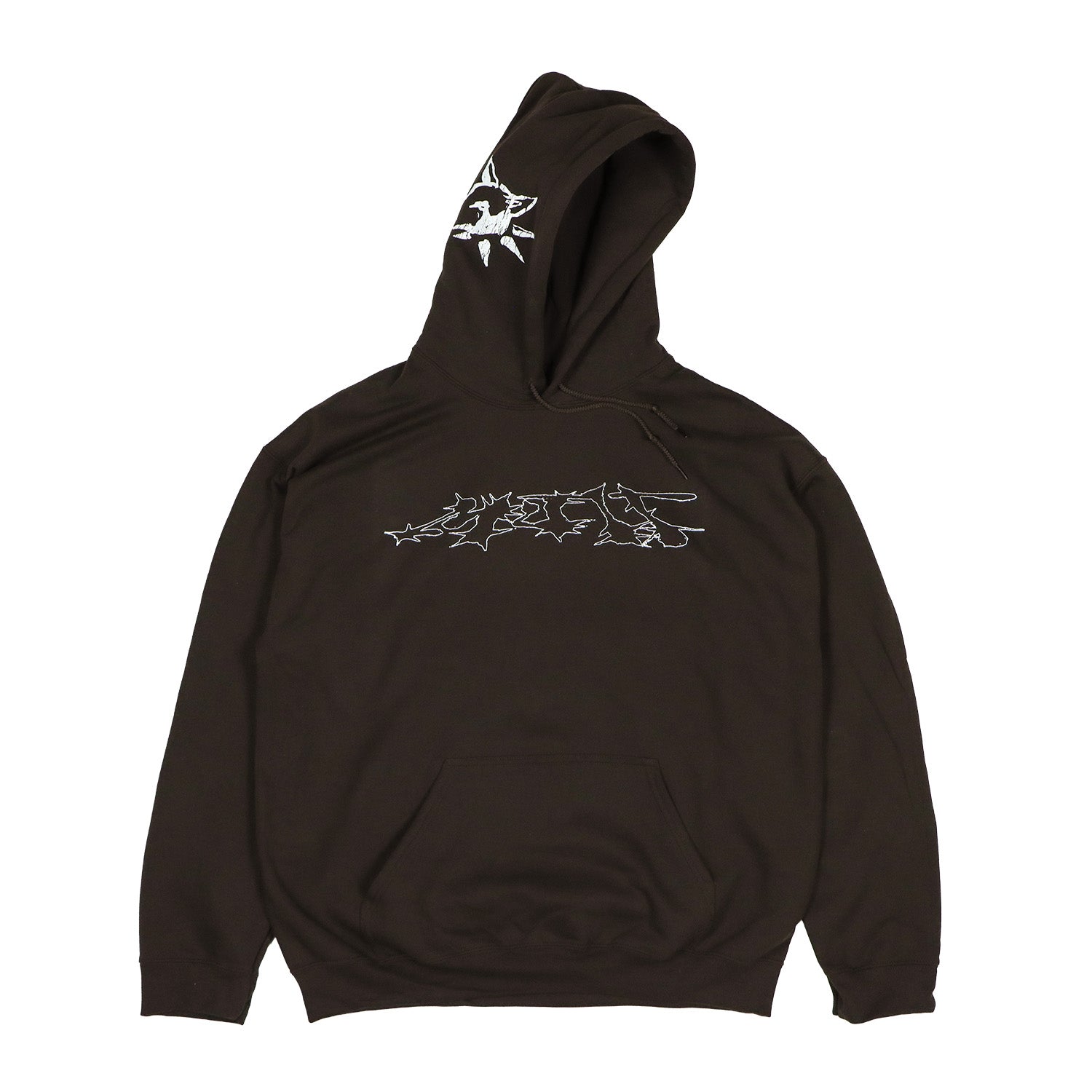 Spike Hoodie — Midweight Hoodie (Dark Chocolate) – Mutt Snowboards