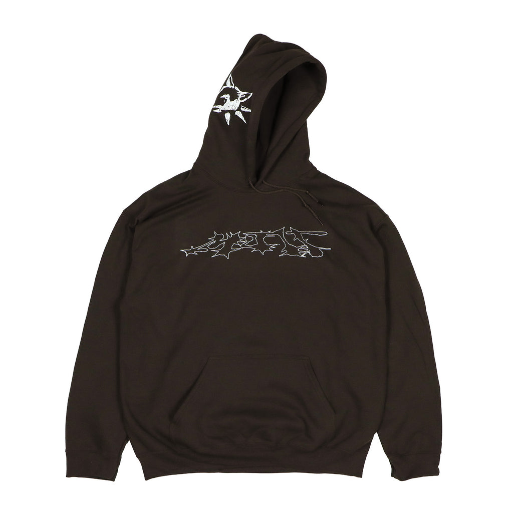 Spike Hoodie — Midweight Hoodie (Dark Chocolate)