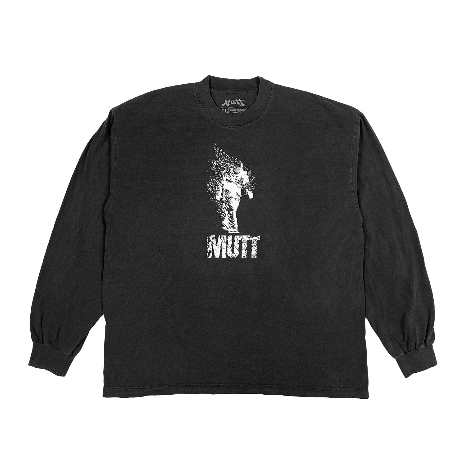 Suffering Long Sleeve — Heavyweight 6.5oz Cotton (Vintage Black)