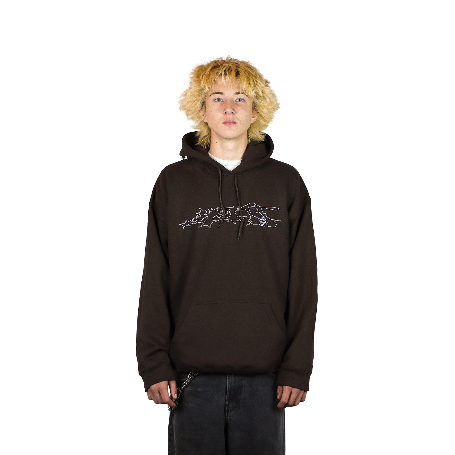 Spike Hoodie — Midweight Hoodie (Dark Chocolate)