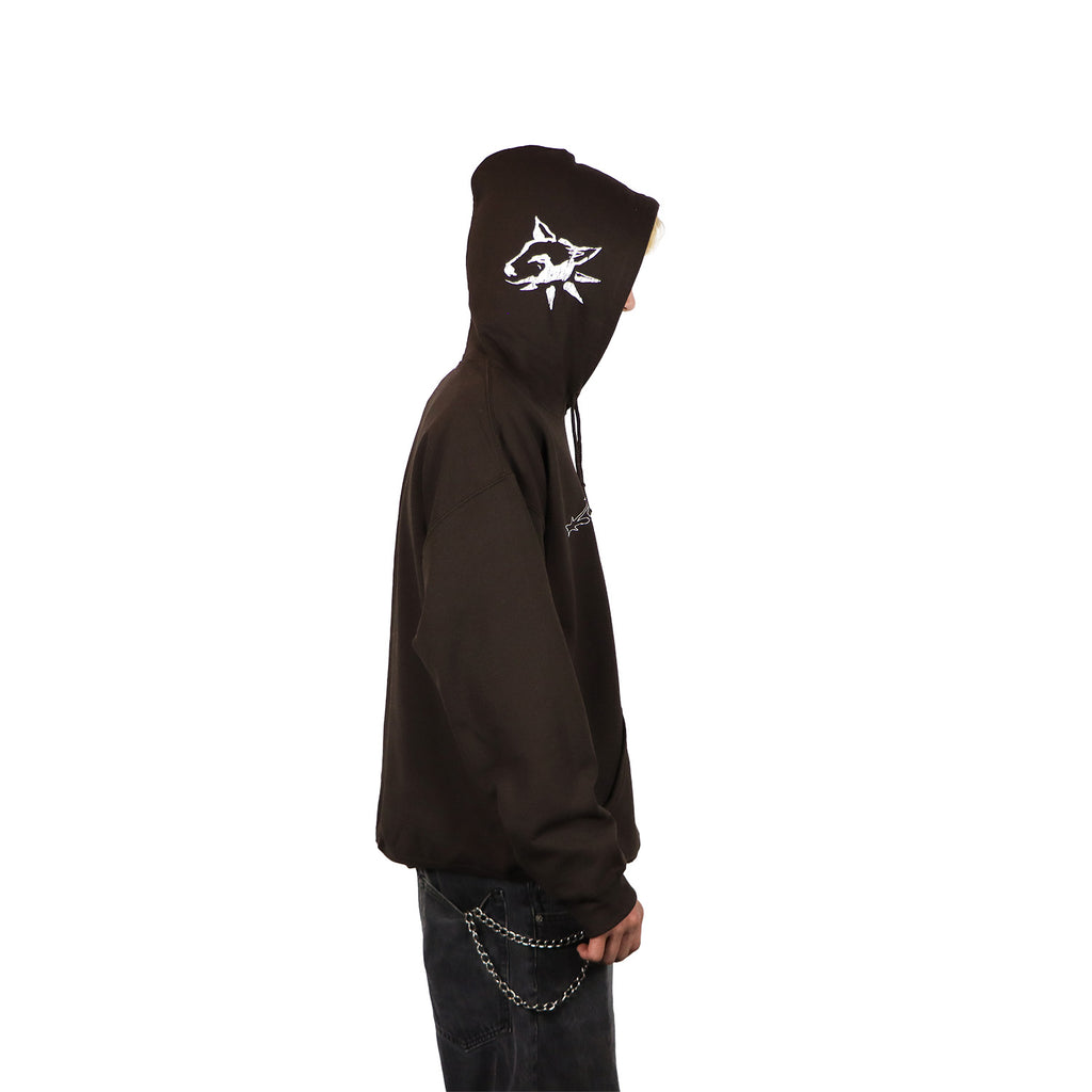 Spike Hoodie — Midweight Hoodie (Dark Chocolate)