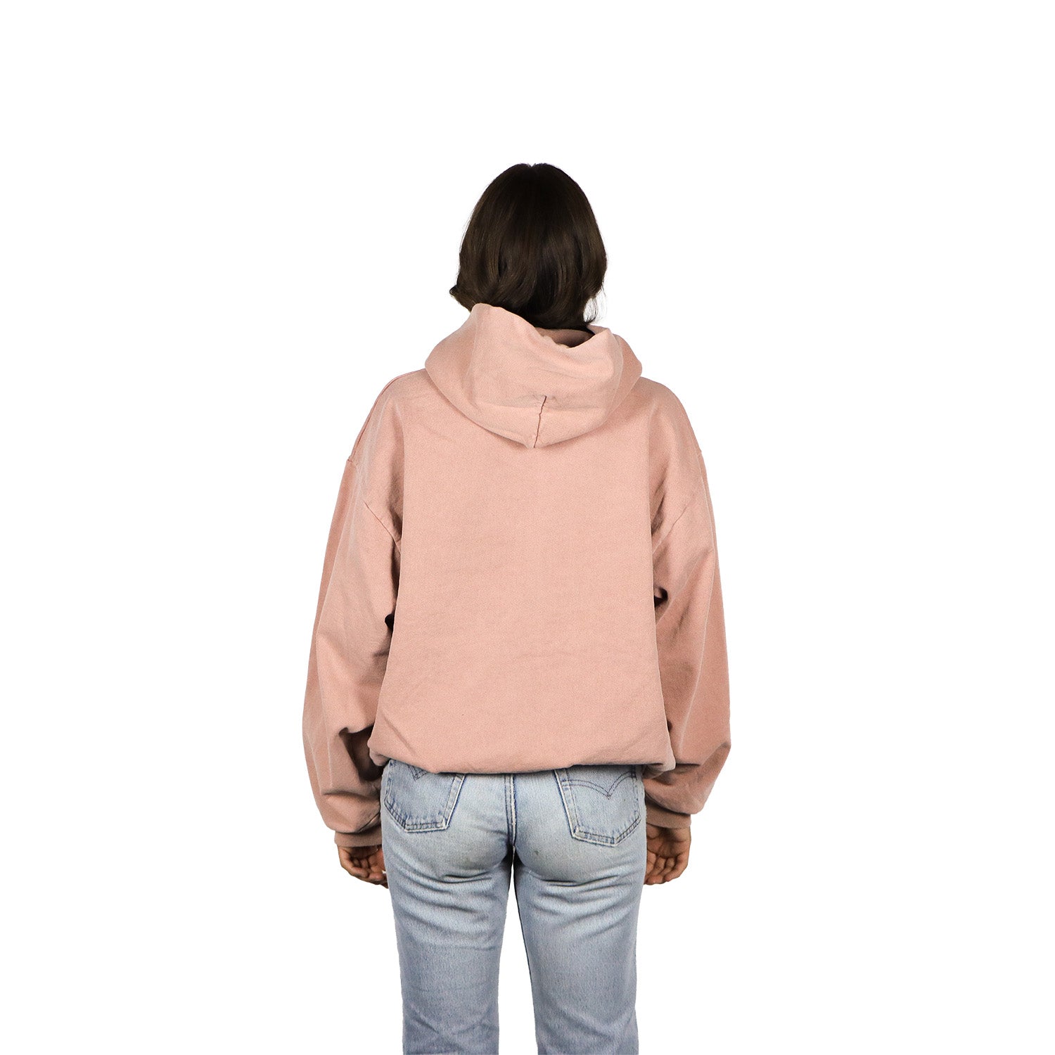 Barbed Hoodie back view – durable hoodie construction