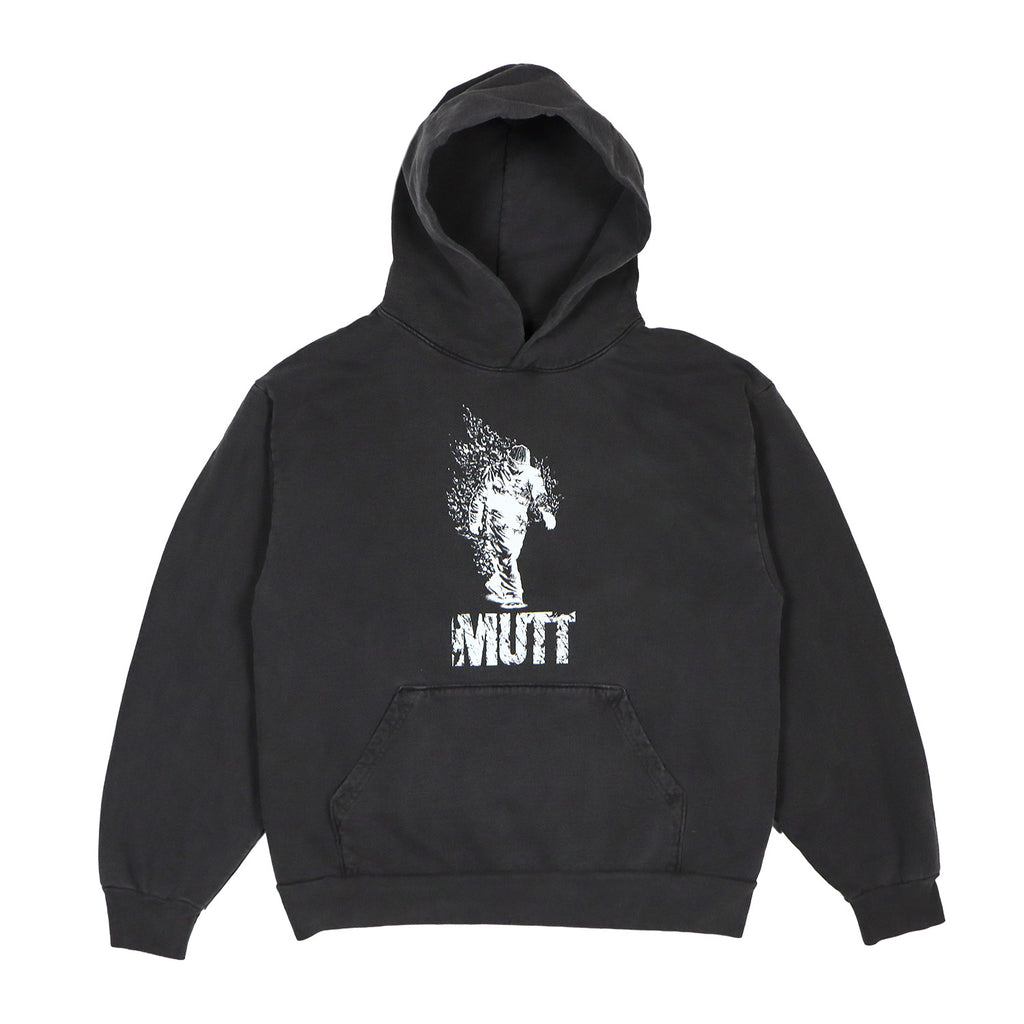 Suffering Hoodie — Ultra-Heavyweight 14 oz Cotton Hoodie (Vintage Black)