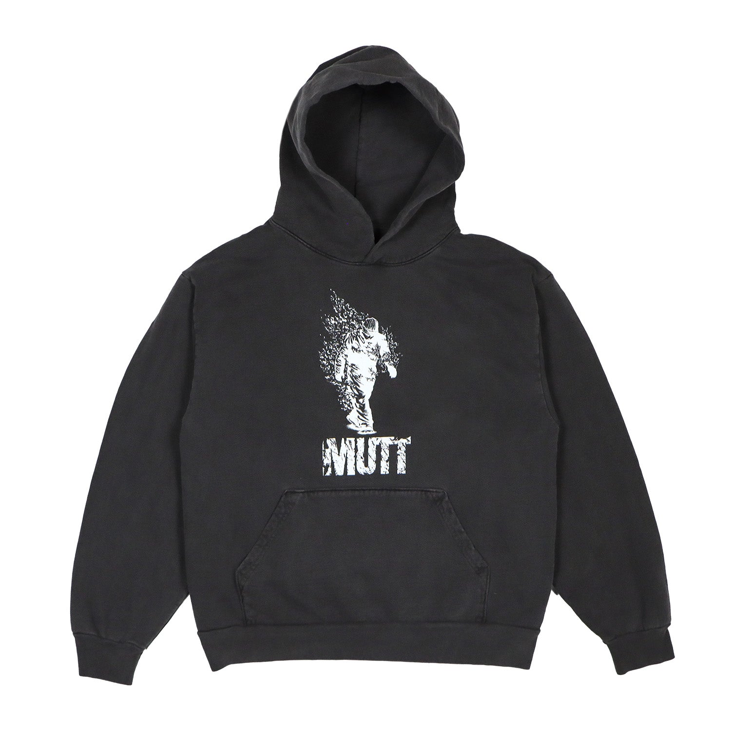 Suffering Hoodie — Ultra-Heavyweight 14 oz Cotton Hoodie (Vintage Black)