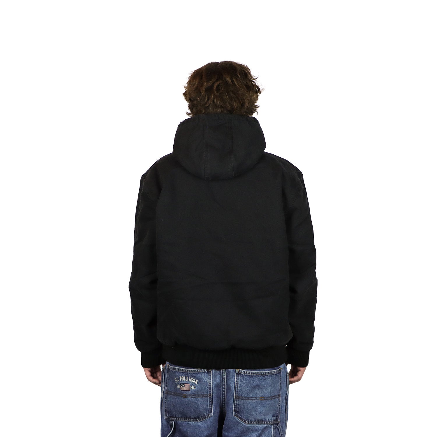 Snapped Work Jacket back view - heavyweight workwear jacket